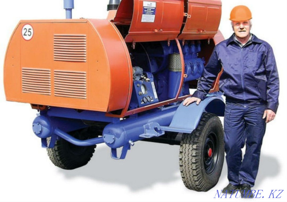 Flushing and pressure testing of heating, compressor services Ekibastuz - photo 1