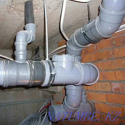 Сантехниктің шұғыл кәрізді тазалау қызметтері құбырларды тазалау қымбат емес  Алматы - изображение 5
