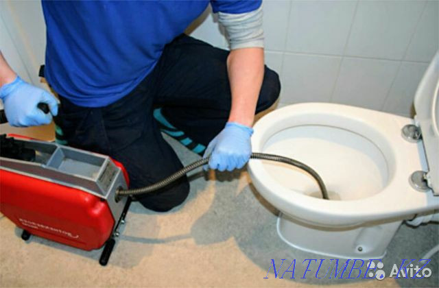 Cleaning of toilets.sinks.baths .We work 24/h Almaty - photo 1