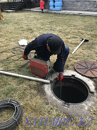Sewer cleaning 24/7 Pipe cleaning. Mole Almaty - photo 2