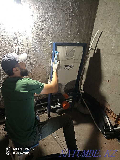 Сантехник, монтаж/ремонт отопления и водоснабжения в Астане® Астана - изображение 6