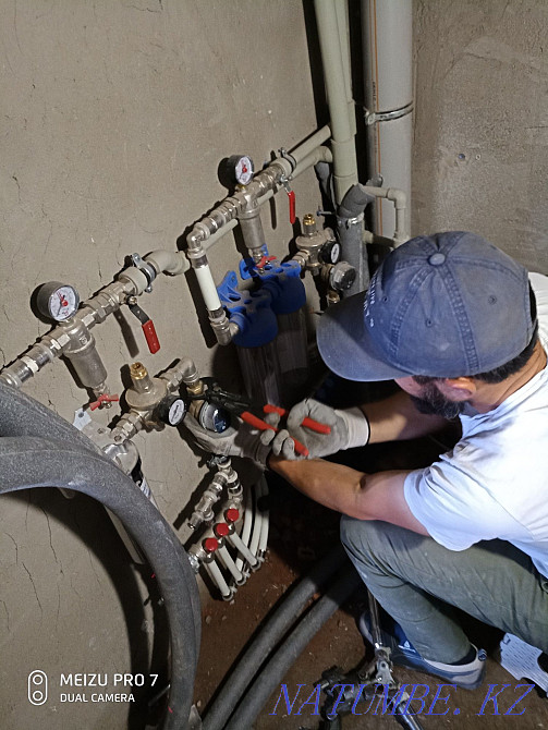 Сантехник, монтаж/ремонт отопления и водоснабжения в Астане® Астана - изображение 2