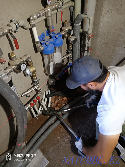 Сантехник, монтаж/ремонт отопления и водоснабжения в Астане® Астана - изображение 3
