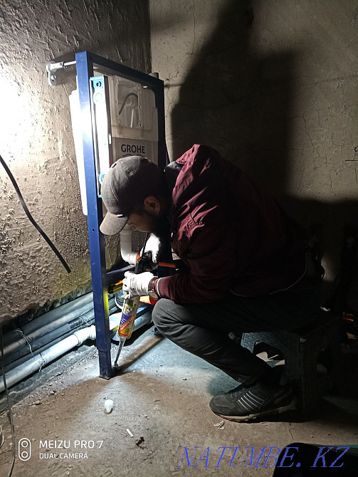 Сантехник, монтаж/ремонт отопления и водоснабжения в Астане® Астана - изображение 8