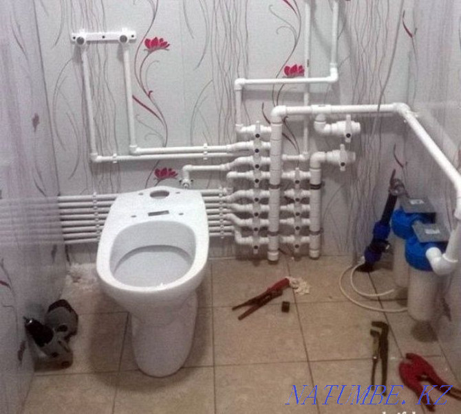 Plumbing services. Call and write. Quality, fast and accurate. Atyrau - photo 2