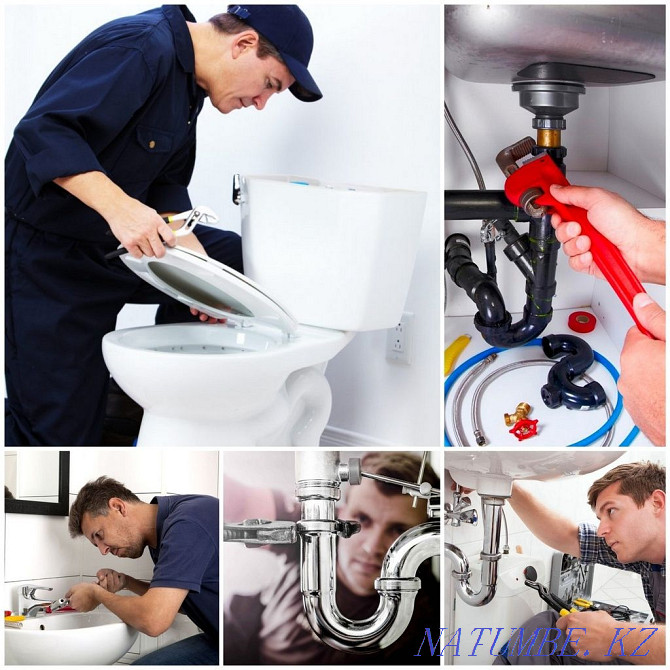 PLUMBER no days off. CLEANING of the sewerage All types of services. Kostanay - photo 4