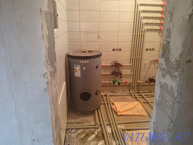 Plumber Inexpensive Underfloor Heating Almaty Installation of Bathtub Sinks Боралдай - photo 7