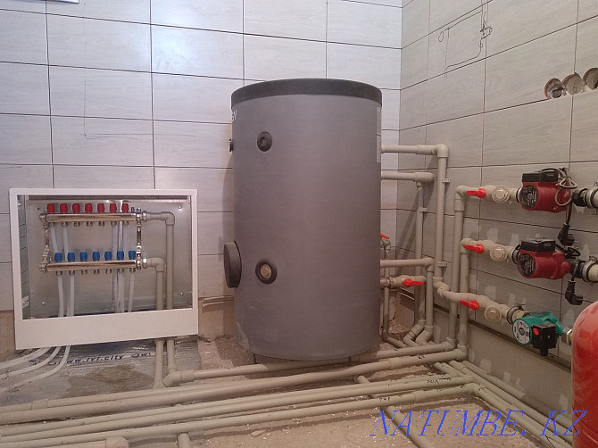 Plumber Inexpensive Underfloor Heating Almaty Installation of Bathtub Sinks Боралдай - photo 4