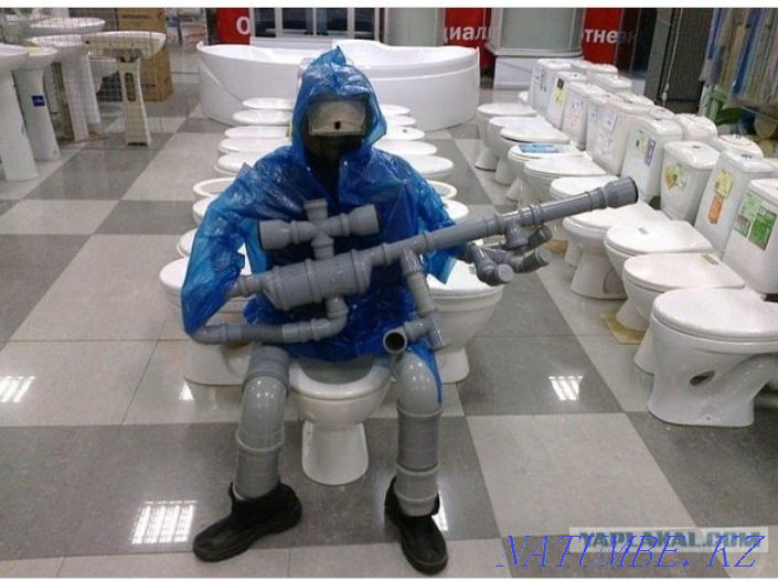 Plumber all types of work on Plumbing qualitatively and inexpensively Shymkent - photo 3