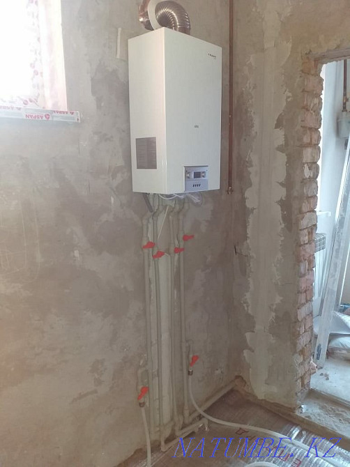Installation Ariston Pump Boiler Installation Underfloor heating Heating Plumbing Kyzylorda - photo 3