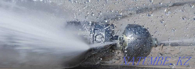 Прачистка чистка труб канализации устранить засор сантехник Шымкент - изображение 5