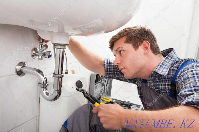 Plumbing services. Sewer cleaning. Almaty - photo 1