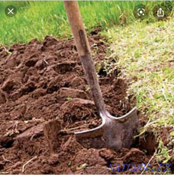 We drip into manual Septic tanks, trenches and foundations. Excavator Karagandy - photo 2