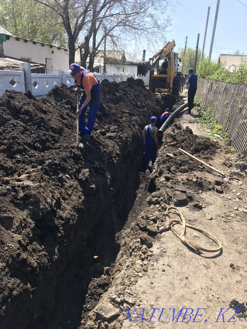 Installation of Plumbing and Sewerage. Installation of wells. Нуркен - photo 3