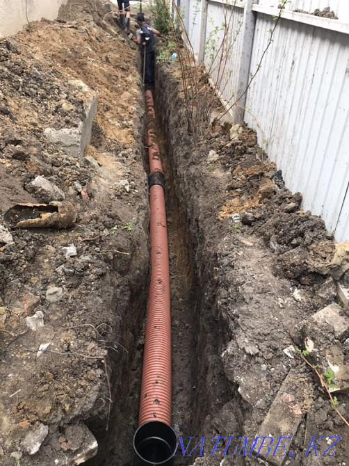 Installation of Plumbing and Sewerage. Installation of wells. Нуркен - photo 2
