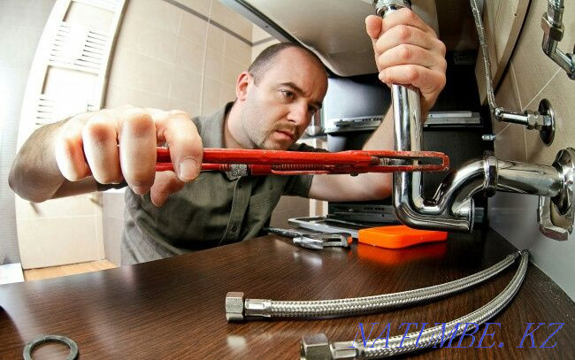 Plumber around the clock 24/7 Kyzylorda - photo 1