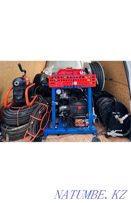 Cleaning of the sewerage and elimination of blockages of any complexity. Cleaning of pipes Almaty - photo 2