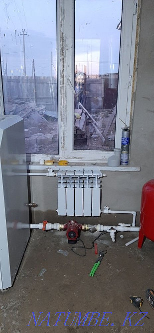 Installation of heating and water supply Atyrau - photo 2