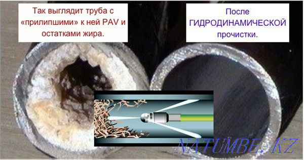 Plumber. Pipe cleaning. Kitchen sewerage tazalau. Clog Removal Shymkent - photo 4