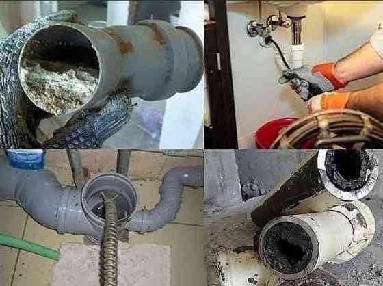 Прочистка канализации Гидродинамическая механическая чистка труб Shymkent