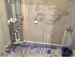 Plumber welder. Replacement of pipes for water supply, heating, sewerage Pavlodar - photo 1