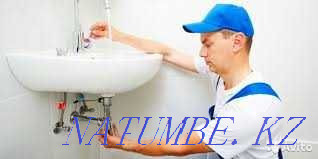 Cheap plumber. Installation installation replacement toilet tubs sinks pipes. Almaty - photo 1