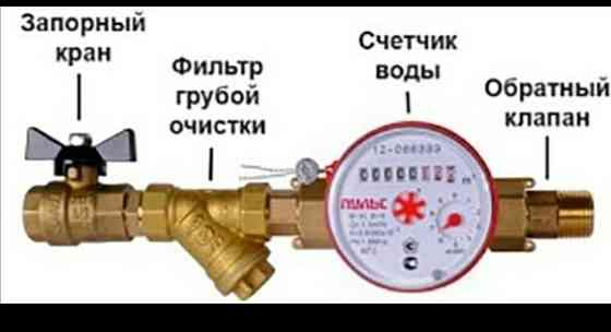 Отопления Установка смесителя счетчик воды канализация каспи ред санте Астана