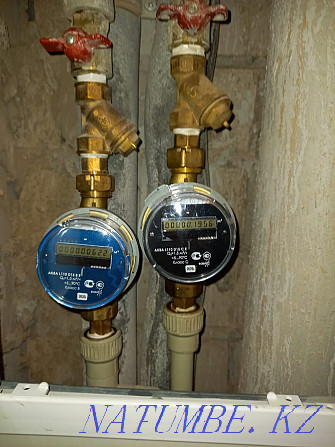 Heating Installation mixer water meter sewerage caspi red sante Astana - photo 3