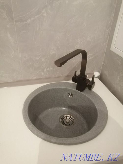 Отопления Установка смесителя счетчик воды канализация каспи ред санте Астана - изображение 6