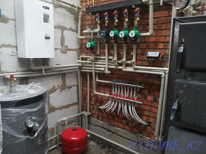 Installation and design of heating systems Astana - photo 1