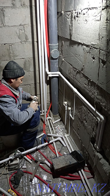 Сантехник.услуги сантехника.Отопление.Водопровод.Прочистка канализаций Уральск - изображение 2