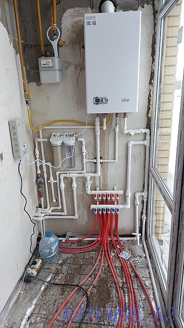 Сантехник.услуги сантехника.Отопление.Водопровод.Прочистка канализаций Уральск - изображение 1