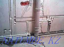 Cheap plumber. Installation installation replacement toilet tubs sinks pipes. Almaty - photo 1
