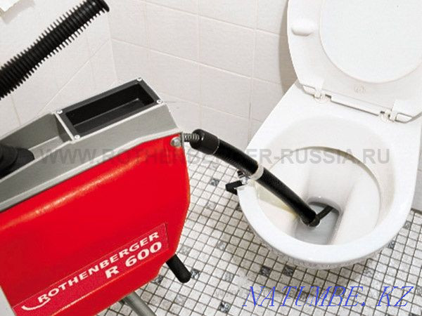 Sewer cleaning. Plumber 45 meters. Pavlodar - photo 1