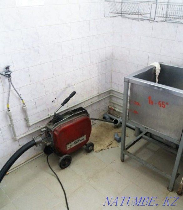 Sewer cleaning. Plumber 45 meters. Pavlodar - photo 4