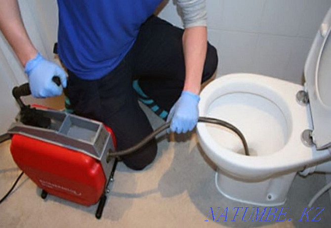 Sewer cleaning 24/7 Pipe cleaning. Mole apparatus. Almaty - photo 2