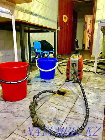 Sewer cleaning 24/7 Pipe cleaning. Mole apparatus. Almaty - photo 3