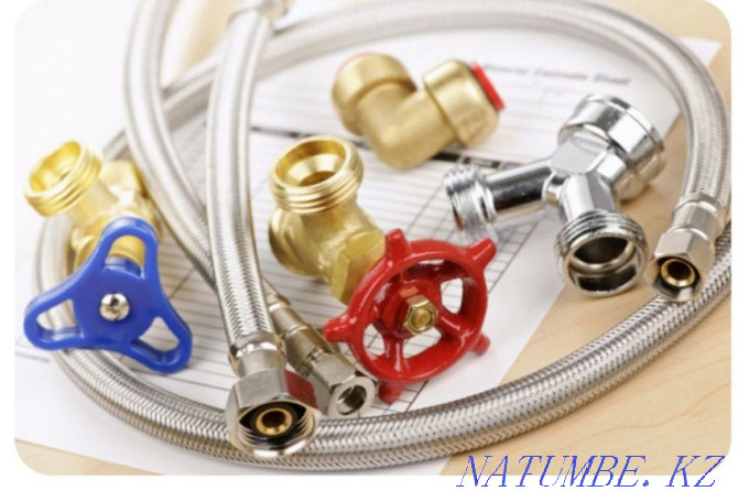 The plumber is a professional. Installation and repair of plumbing. Gas welding. Almaty - photo 1