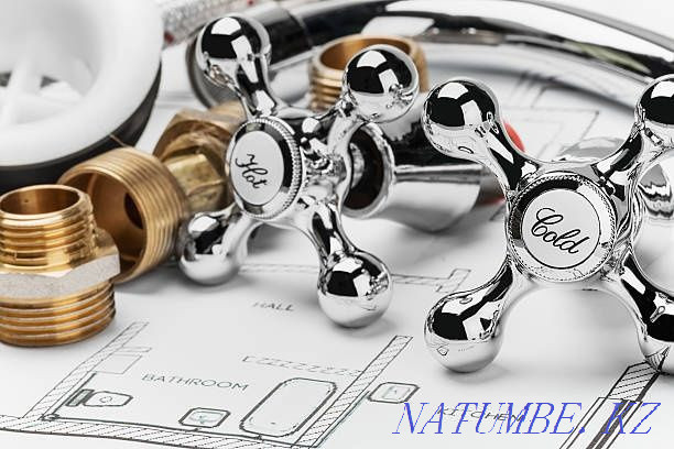 Professional plumbing services. Installation repair. Gas welding. Almaty - photo 1