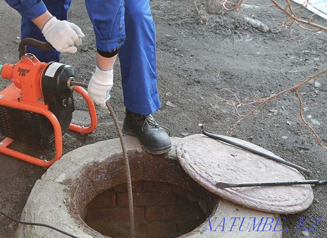Cleaning of the sewerage and elimination of blockages of any complexity. Cleaning of pipes Almaty - photo 8