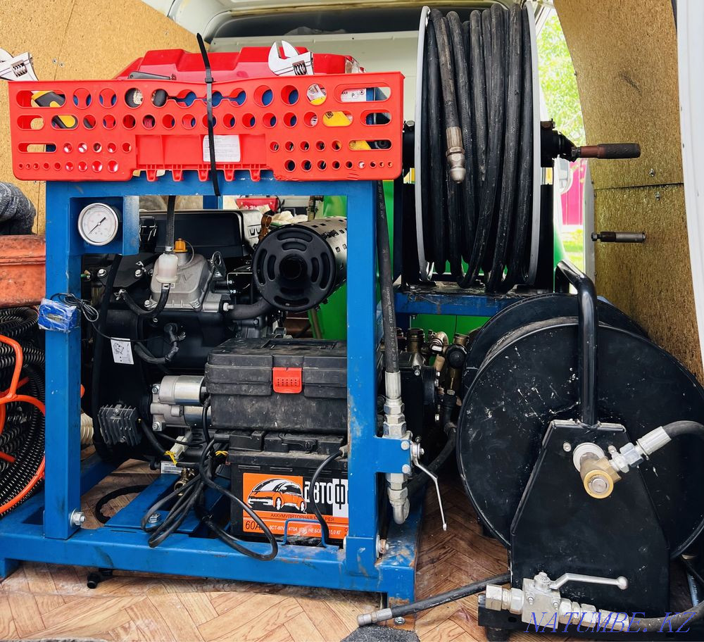 Cleaning of the sewerage and elimination of blockages of any complexity. Cleaning of pipes Qaskeleng - photo 4