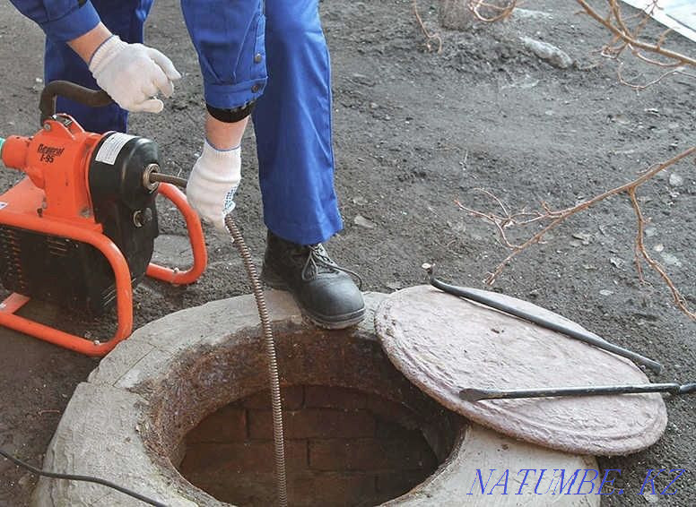 Cleaning of the sewerage and elimination of blockages of any complexity. Cleaning of pipes Qaskeleng - photo 7