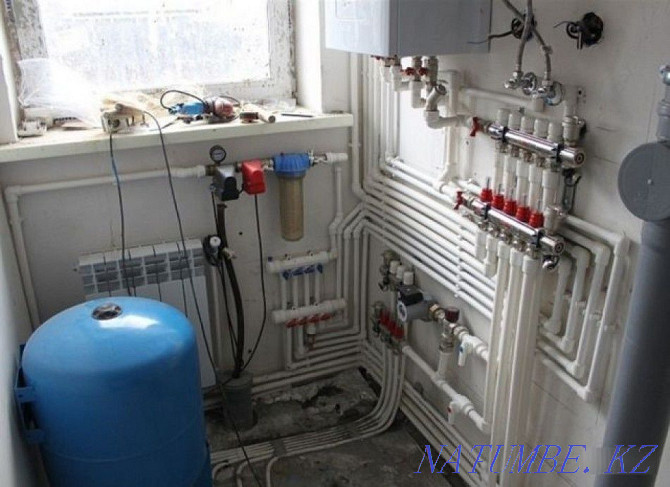 Plumber 24 hours installation of heating and water supply Karagandy - photo 4