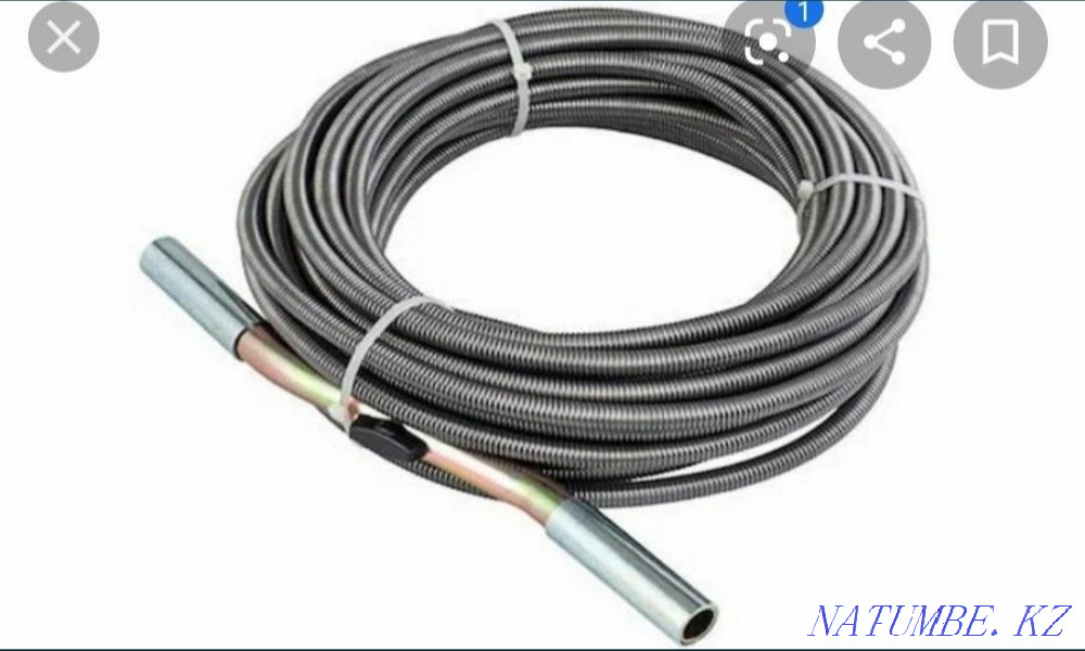 sewer cleaning blockage pipe cleaning plumber toilet kitchen apparatus Shymkent - photo 5