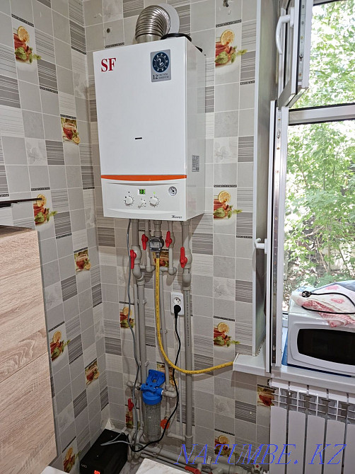 Сантехника қызметтері. Жылы еден. Су құбырлары. Канализация. Жылыту.  Тараз  - изображение 6