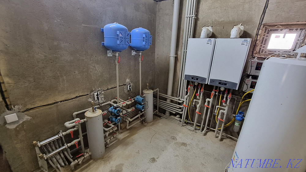 Сантехника қызметтері. Жылы еден. Су құбырлары. Канализация. Жылыту.  Тараз  - изображение 7