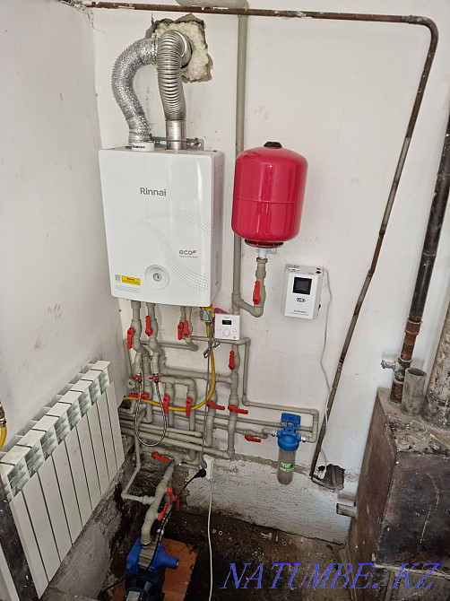 Сантехника қызметтері. Жылы еден. Су құбырлары. Канализация. Жылыту.  Тараз  - изображение 5