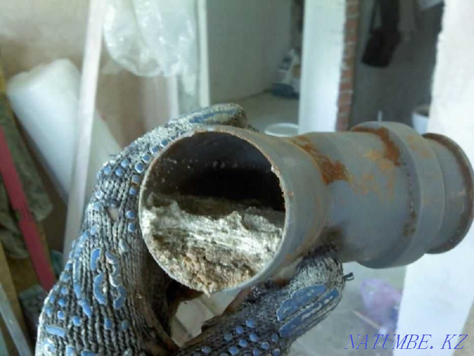 Sewer Cleaner Plumber Cleaning Cleaning Pipes Kitchen Blockages 24/7 Shymkent - photo 3