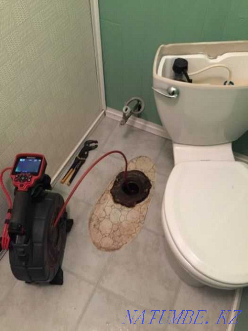 Sewer Cleaner Plumber Cleaning Cleaning Pipes Kitchen Blockages 24/7 Shymkent - photo 5