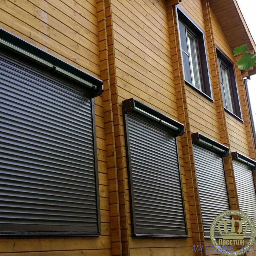 Gates Роликті жапқыштар Роликті жапқыштар Автоматтандыру Терезелер есіктер Жалюзи Роликті жалюзи  Қостанай  - изображение 4